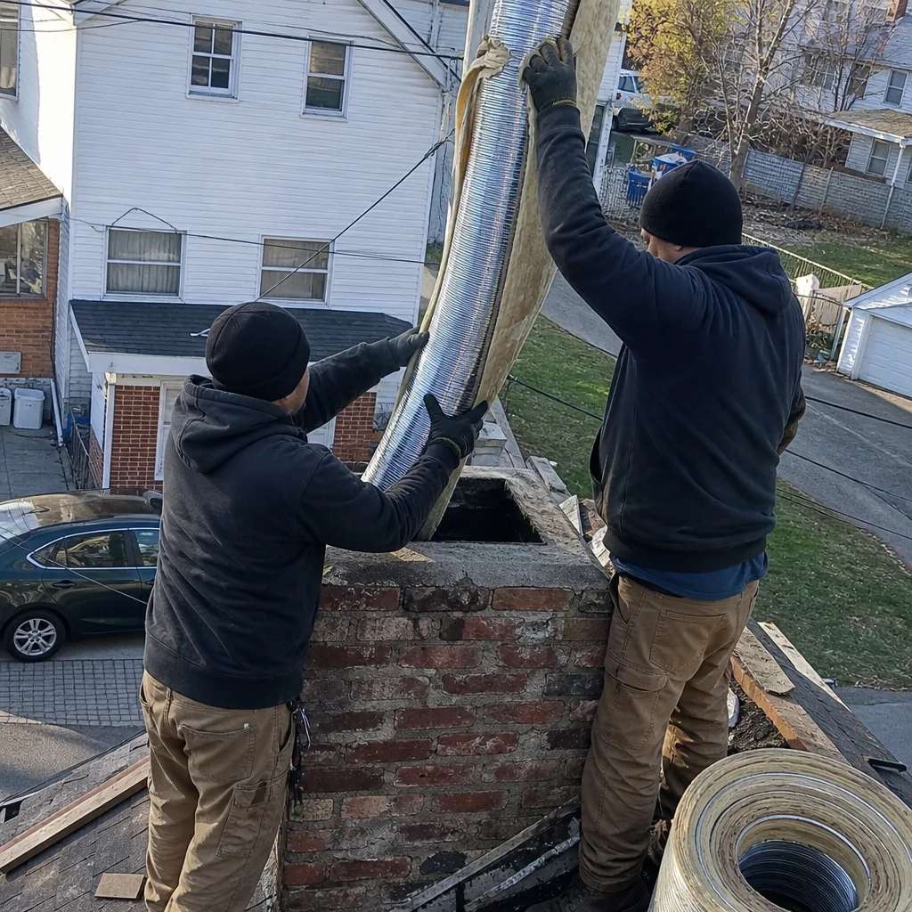 Chimney Liner & Rebuild in Hackensack