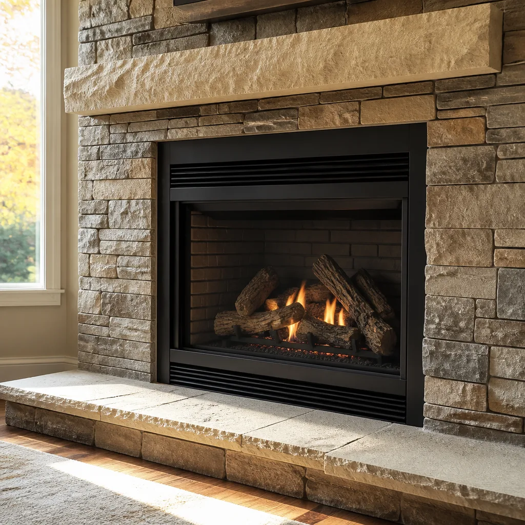 Gas fireplace service